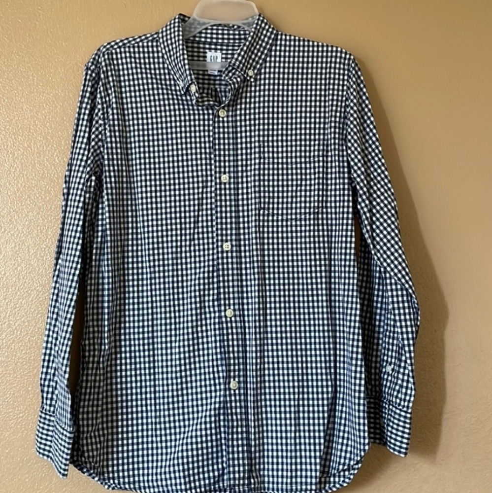 Boys Plaid Button-Down Shirt
